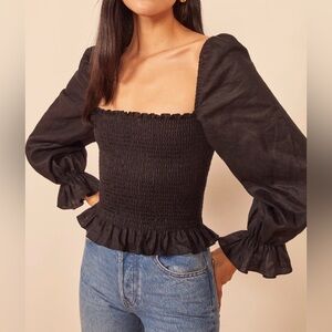 Reformation Tangerine Top